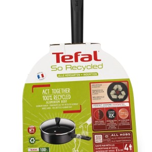 تابه درب‌دار تفال مدل So Recycled سایز ۲۴ سانتی‌متر کد G2713202