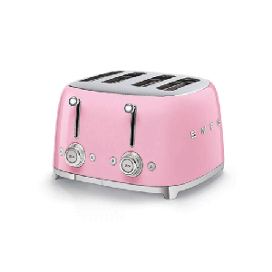توستر 4 اسلایس صورتی اسمگ TSF03