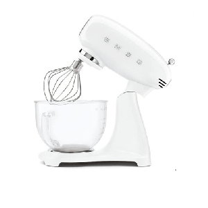 همزن برقی اسمگ مدل SMF13WH تمام سفید کاسه شفاف