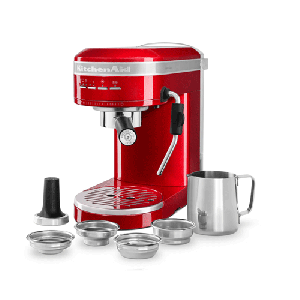 اسپرسو ساز کیچن اید رنگ قرمز مدل KitchenAid 5KES6503BCA