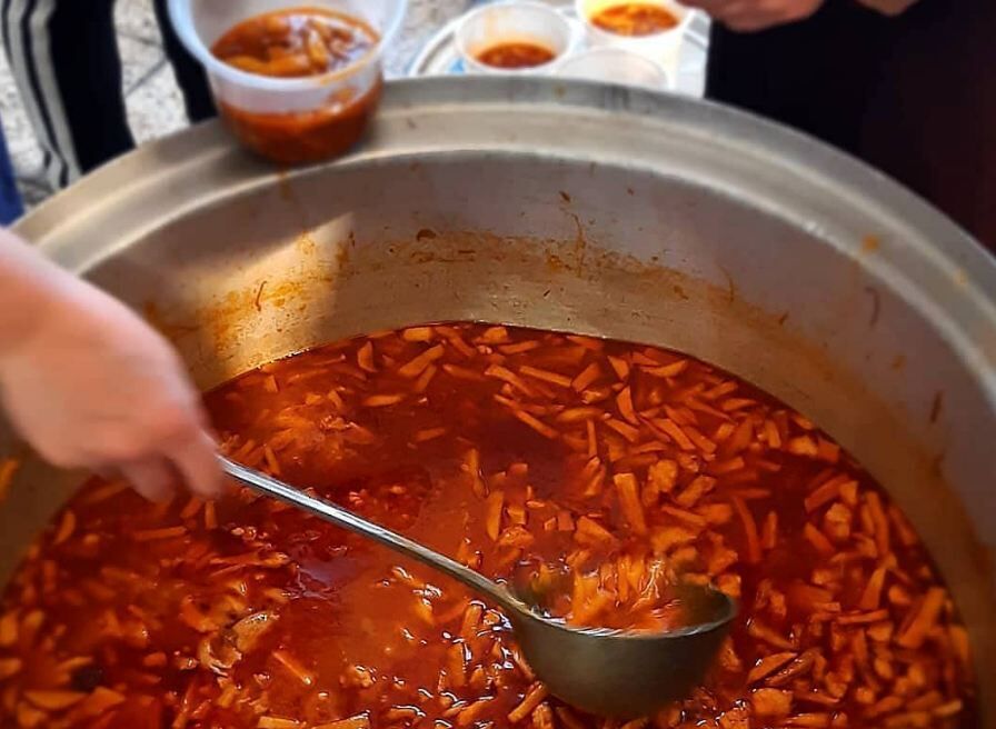 تامین و توزیع گوشت نذری