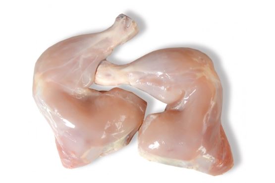 گوشت تازه ران مرغ چهارصد گرمی