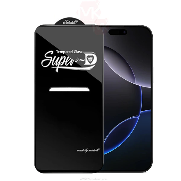 محافظ صفحه نمایش iPhone 16 Pro Max برند Super-D