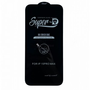 محافظ صفحه نمایش iPhone 15 Pro Max برند Super-D