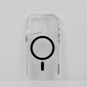 قاب آیفون 16 نرمال (مگ سیف) شفاف