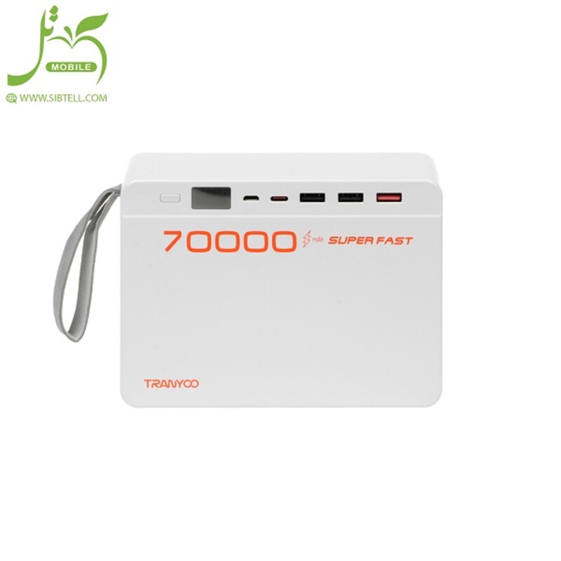 پاور بانک ترانیو 70000 میلی آمپر ساعت مدل T-F17 ( با گارانتی 3 ماهه )