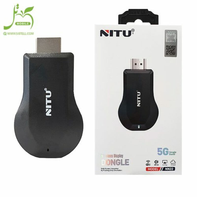 دانگل NITU NN22 5G 4K HDMI با 6 ماه ضمانت