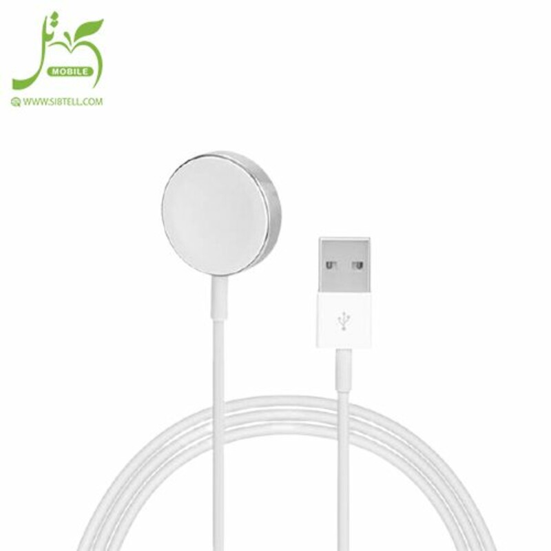 کابل شارژ مغناطیسی ساعت هوشمند اپل به طول 1 متر