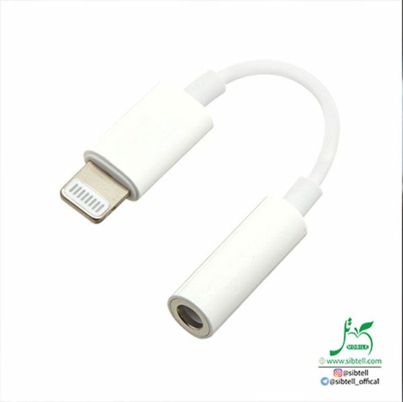 کابل مبدل لایتنینگ به جک 3.5 میلی متری آیفون (بلوتوثی)