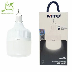 لامپ ال ای دی شارژی NITU LED01 با ضمانت 3 ماهه