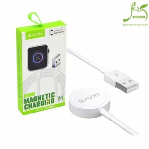 شارژر وایرلس اپل واچ wireless Charger 1/2/3/4/5/6 باوین (BAVIN) مدل CB234
