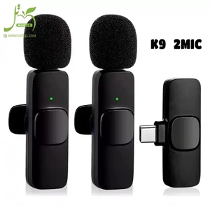 میکروفن یقه ای بی سیم مدل K9 Type-C