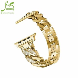 بند-اپل-واچ-کارتیر-تک-ردیف-نگین-دار-.Apple-watch-band