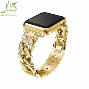 بند.-اپل-واچ-کارتیر-تک-ردیف-نگین-دار-Apple-watch-band
