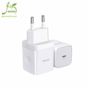 شارژر دیواری یسیدو YESIDO YC30 توان 20 وات PD