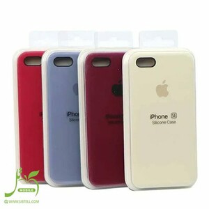 کاور سیلیکونی مناسب برای گوشی موبایل اپل آیفون SE - 5s - 5