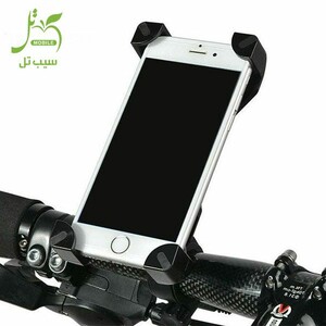 پایه نگهدارنده موبایل مناسب موتور و دوچرخه چهار گوشه
