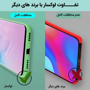 قاب سیلیکونی لوکسار گوشی اپل مدل iPhone 6/6s کد IP601