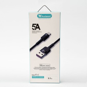 کابل شارژ تایپ سی کوکلایسیک مدل Kuclassic Type C Cable F3