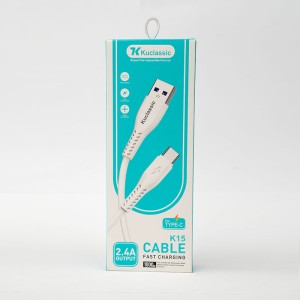 کابل شارژ تایپ سی کوکلایسیک مدل Kuclassic Type C Cable K15