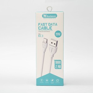 کابل شارژ تایپ سی کوکلایسیک مدل Kuclassic Type C Cable KC3