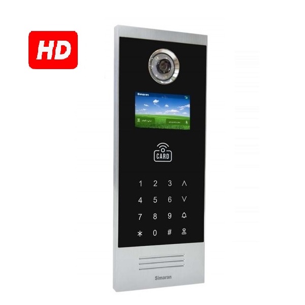 پنل کدینگ رنگی  HD سیماران با LCD رنگی 4.3 اینچ مدل VF43TD
