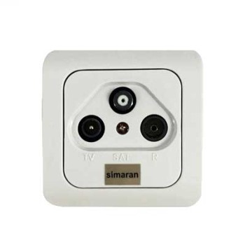 پریز سه سوکته سیماران مدل SSB