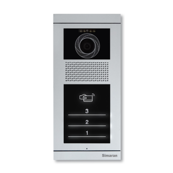 پنل تصویری سیماران 3واحدی مدل فرداد لمسی  VFBT3