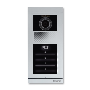 پنل تصویری سیماران 4واحدی مدل فرداد لمسی VFBT4