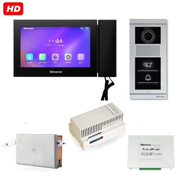 پک آیفون تصویری HD سیماران با مانیتور 101D