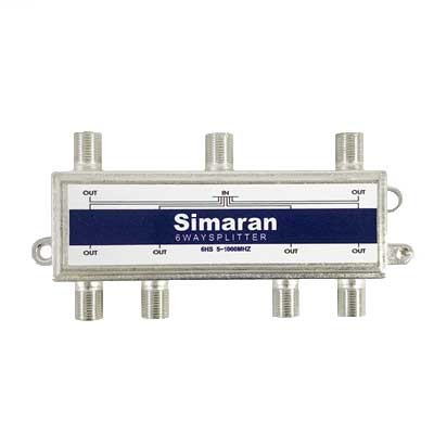 اسپلیتر  6 راه سیماران مدل simaran sell-6HS