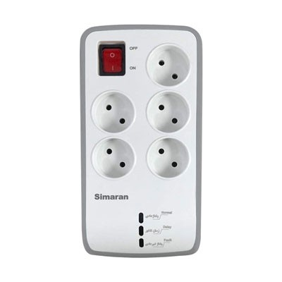 محافظ 5 راهی  صوتی تصویری سیماران مدل  SM-525-18-N  بدون ارت-simaran sell