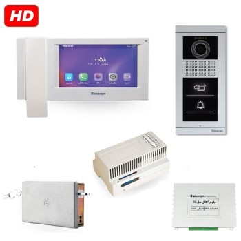 پک آیفون تصویری HD سیماران با مانیتور 73D