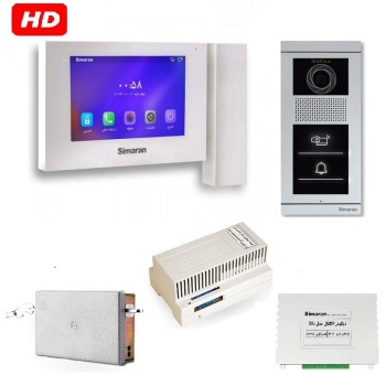 پک آیفون تصویری HD سیماران با مانیتور 76D