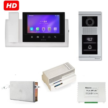 پک آیفون تصویری HD سیماران با مانیتور 72D