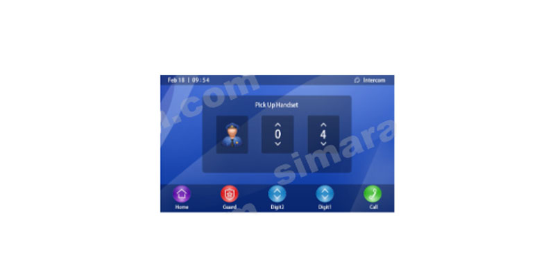مانیتور 4.3 اینچ HS-43TKM100I سیماران