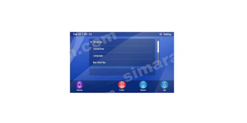 مانیتور 4.3 اینچ HS-43TKM100I سیماران