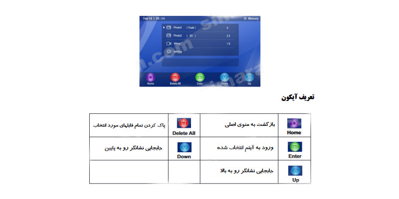 مانیتور 4.3 اینچ HS-43TKM100I سیماران