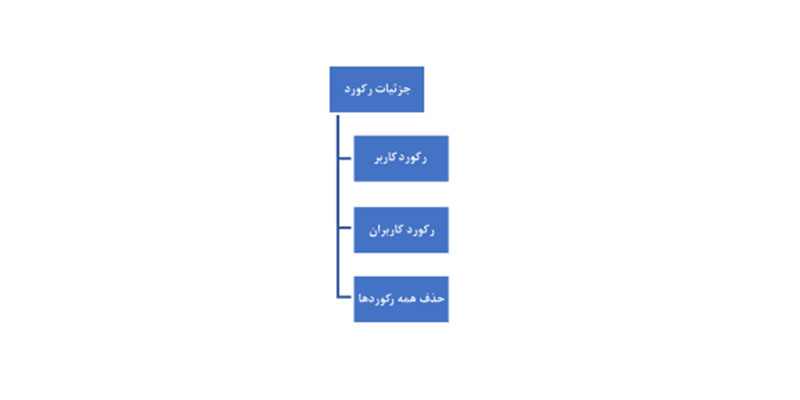 جزئیات رکورد