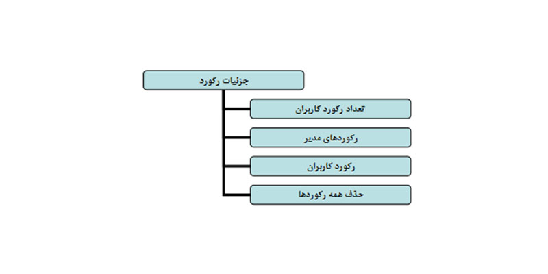 جزئیات رکورد
