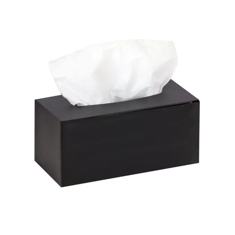 مخزن دستمال رومیزی چهارگوش مدل M2002 - مشکی
