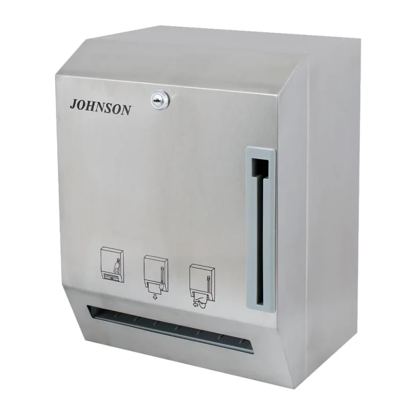 جای دستمال کاغذی استیل JOHNSON 20