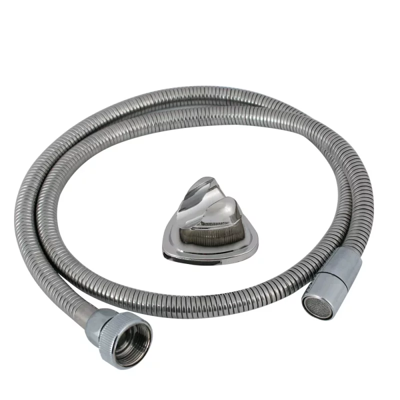 شلنگ توالت نقره ای مات کد 61