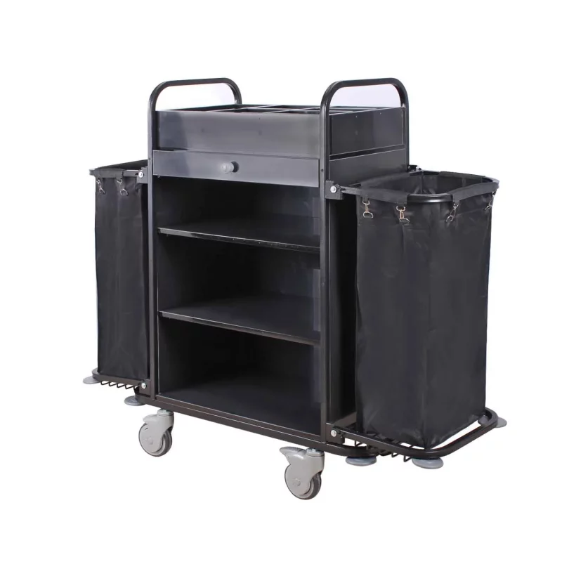 ترولی نظافت هتلی PVC مدل 9406