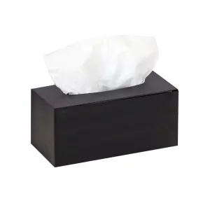 مخزن دستمال رومیزی چهارگوش مدل M2002 - مشکی