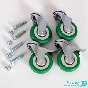 چرخ های محکم تی شوی صنعتی مدل Green2700