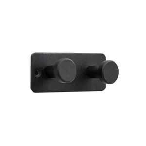 رخت آویز دو شاخه مدل RJ22 - مشکی