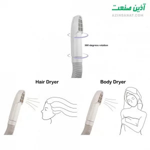 مشخصات یدکی خرطومی سشوار R150