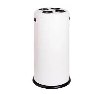 سطل زباله لیوان یکبار مصرف Shafagh 107 رنگ سفید