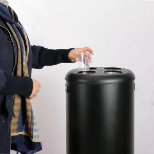 کاربرد سطل زباله لیوان یکبار مصرف Shafagh 107